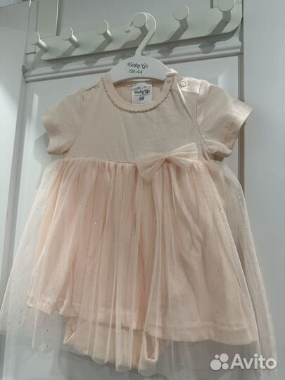 Новое платье-боди для девочки