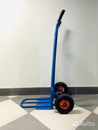 Грузовая тележка 250 кг с откидной платформой