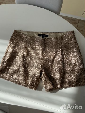 Шорты с паетками