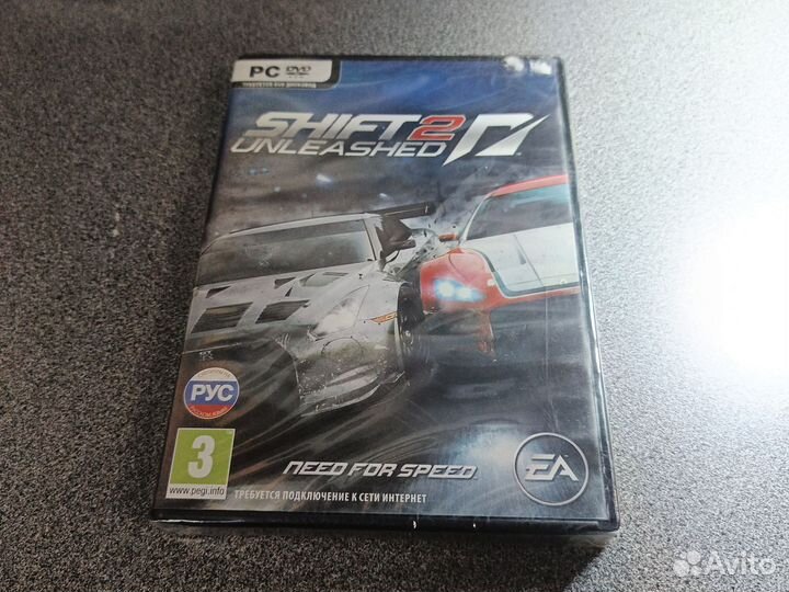 Need for Speed: Shift 2 DVD BOX (новый)
