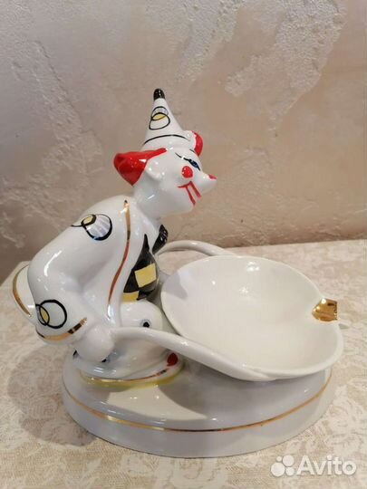 Фигурка Клоун с тачкой