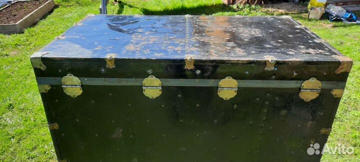 Большой сундук английский под реставрацию