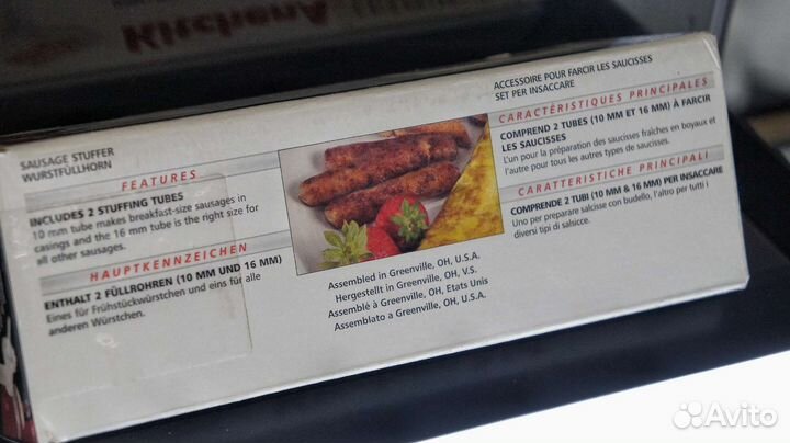 Насадка для приготовления колбас, KitchenAid