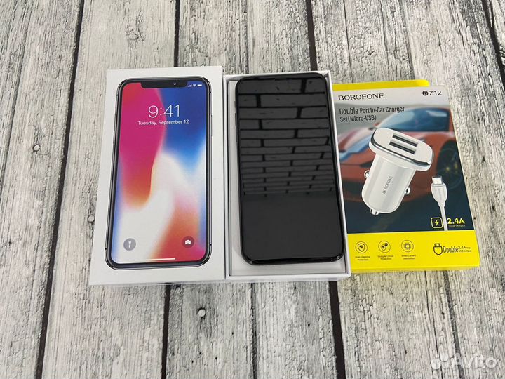 iPhone X 64 gb black A1362