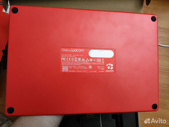 Графический планшет One by Wacom 2 Medium 2540 ipi