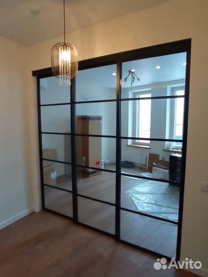 Телескопическая каскадная раздвижная перегородка