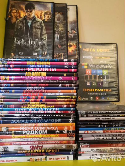 DVD, CD, Mp3 диски, флешки