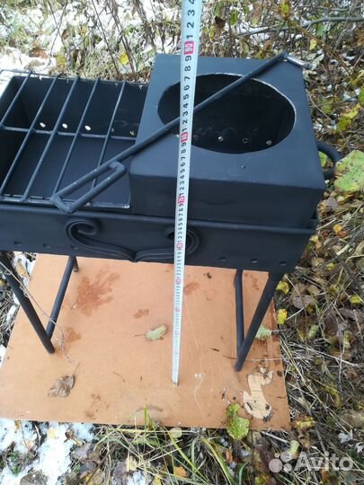 Мангал разборный с подказанником