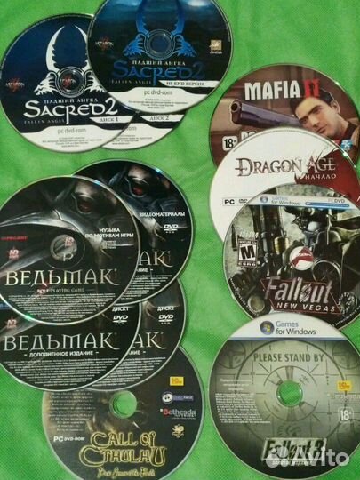 Dvd с играми для компьютера