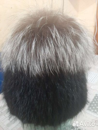 Шапка норковая женская новая,возможен торг