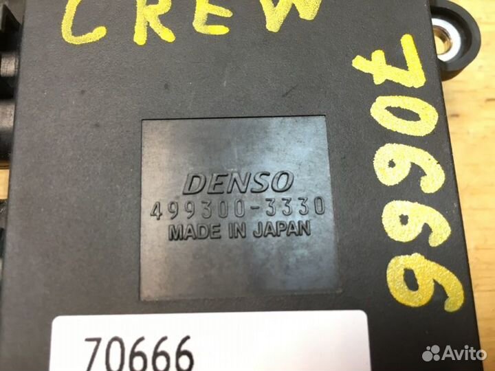 Блок управления вентилятором Mazda Premacy crew