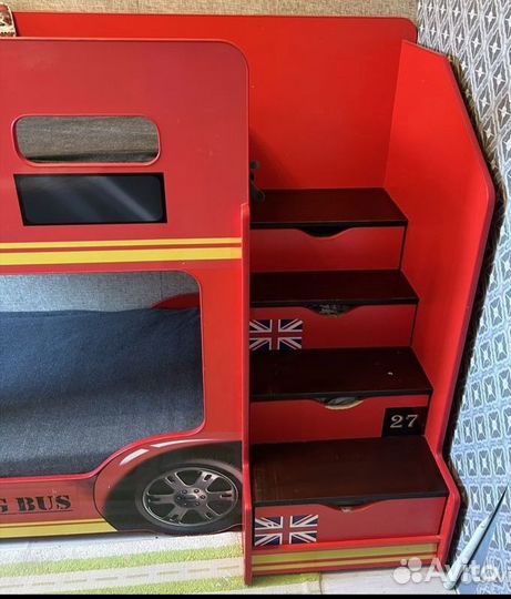 2х ярусная детская кровать