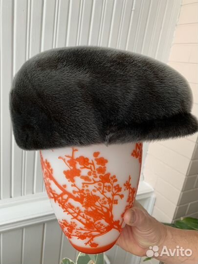 Меховая мужская кепка