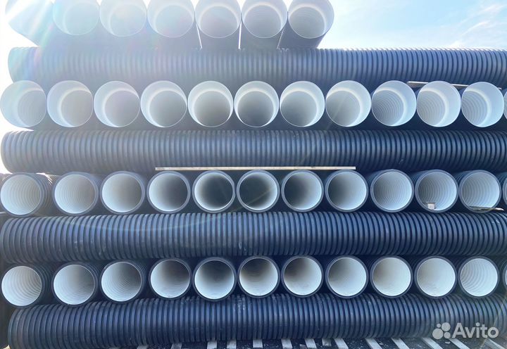 Пластиковая труба на дачу