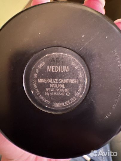 Минеральная пудра Mac Mineralize skinfinish