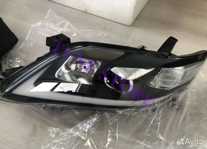 Фары Toyota Camry 40 2009-2011 стиль Lexus