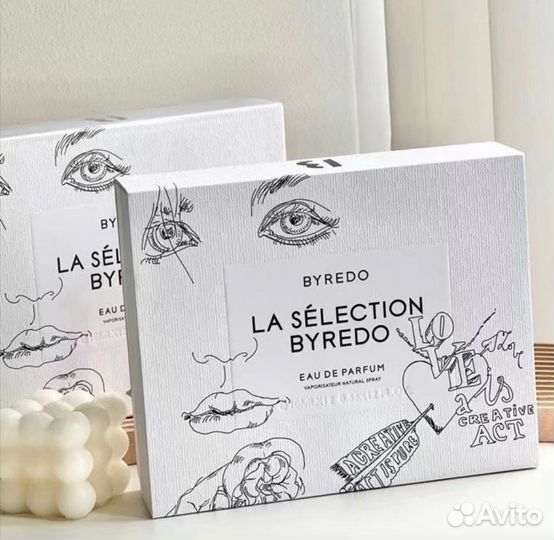 Аромасет из 12 женских и унисекс ароматов byredo