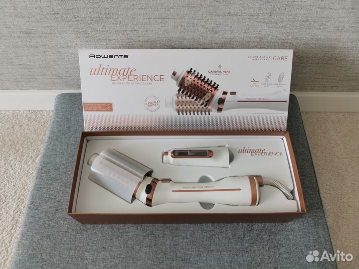 Фен щетка Rowenta с вращающейся щеткой