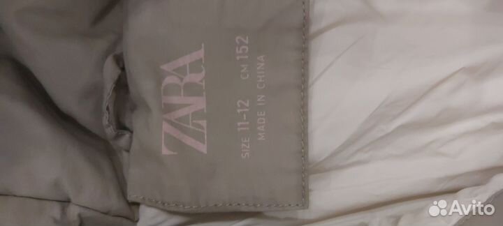 Парка зимняя zara