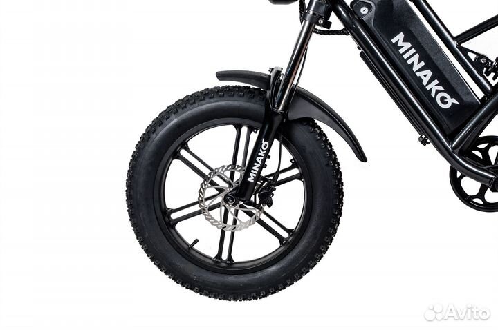 Электровелосипед Minako FOX 15ah литые колеса