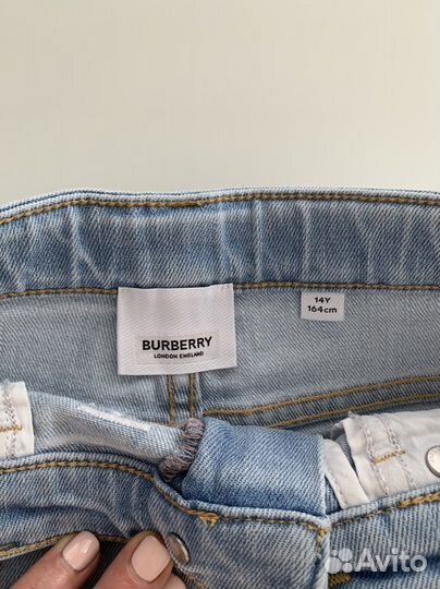 Шорты для девочки Burberry, 14 /164, оригинал