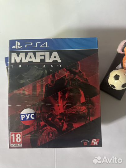 Новый диск Mafia: Trilogy Definitive Edition PS4