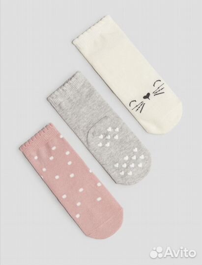 Нескользящие носки hm 22/24 новые