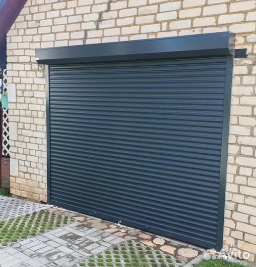 Новые роллетные ворота (С доставкой на дом)