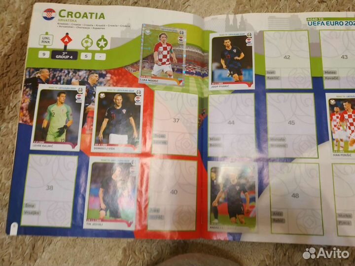 Альбом для наклеек panini Road to uefa euro 2020