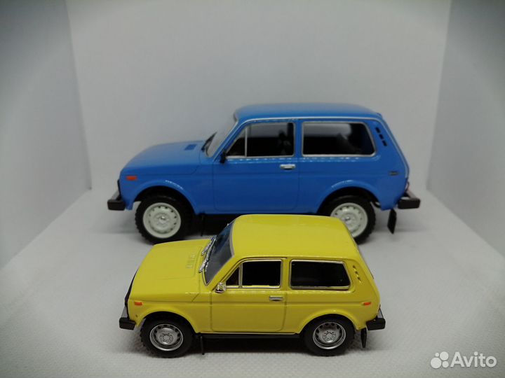 Модель ваз-21211 «Нива» в масштабе 1:24