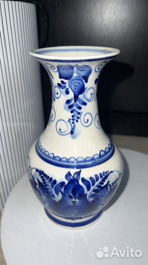 Гжель посуда и статуэтки