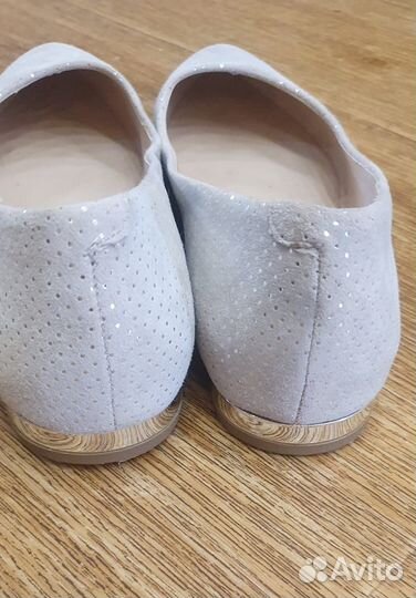 Балетки натуральная кожа 38