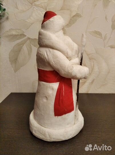 Дед мороз с посохом и мешком. СССР