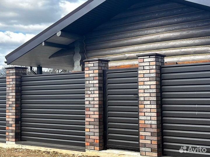 Забор жалюзи