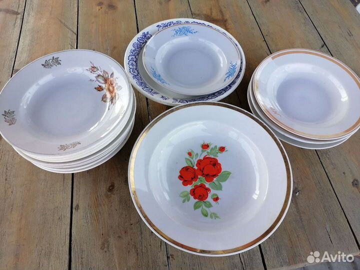 Посуда: салатники вазы хрусталь