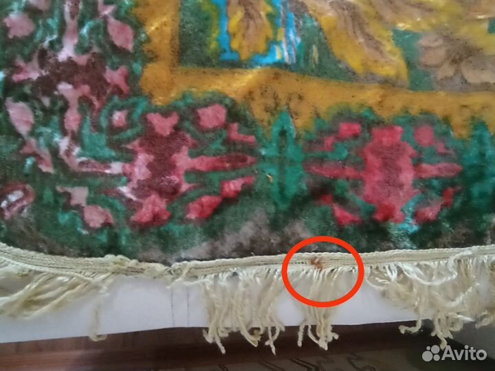 Покрывало ковер СССР плюш