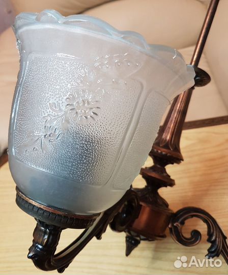 Люстра бронза потолочная СССР