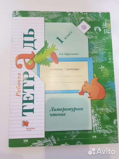 Рабочая тетрадь по литературе