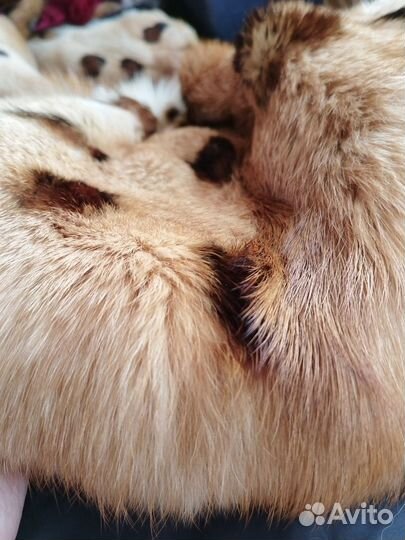 Покрывало из меха волка Tannerie de Callac 210x230