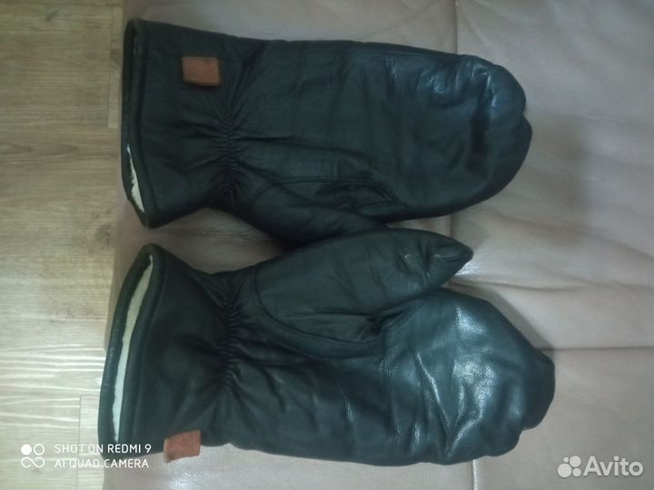 Варежки зимние мужские