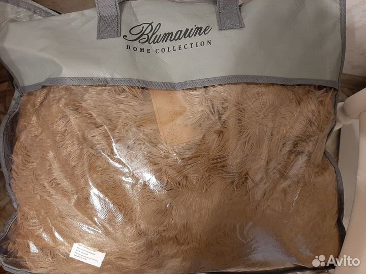 Плед пушистый меховой с длинным ворсом