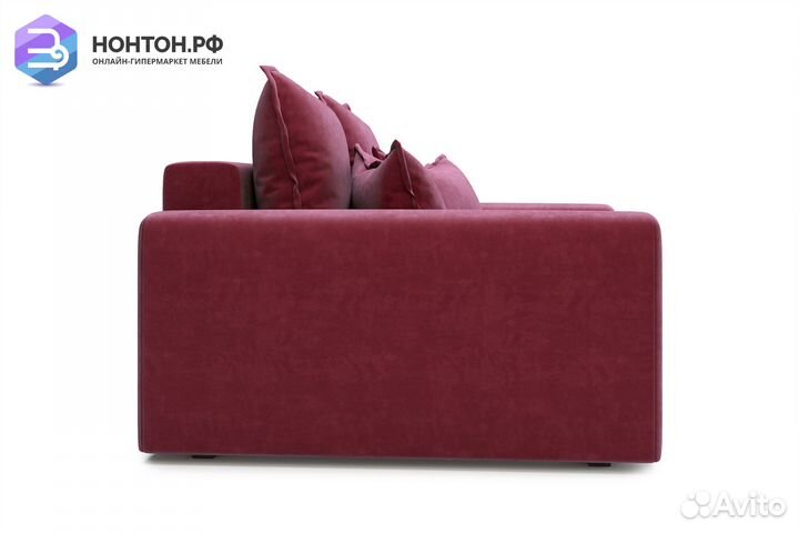 Кресло тик-так Омега бордовое