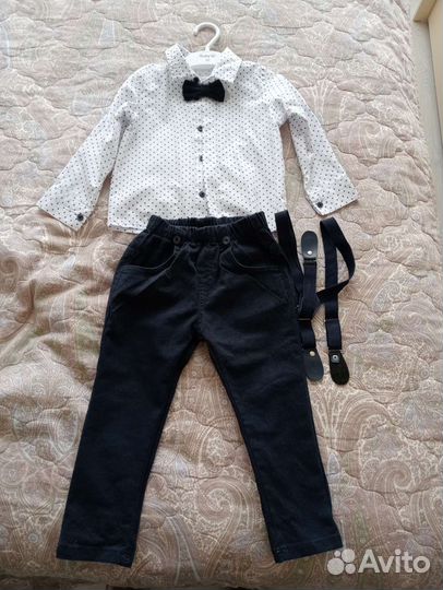 Рубашка с брюками для мальчиков