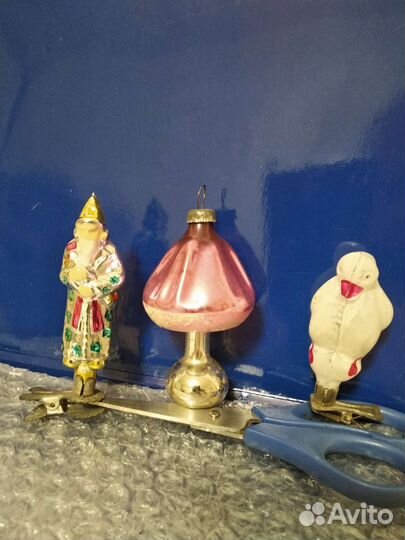 Елочные игрушки СССР и гдр