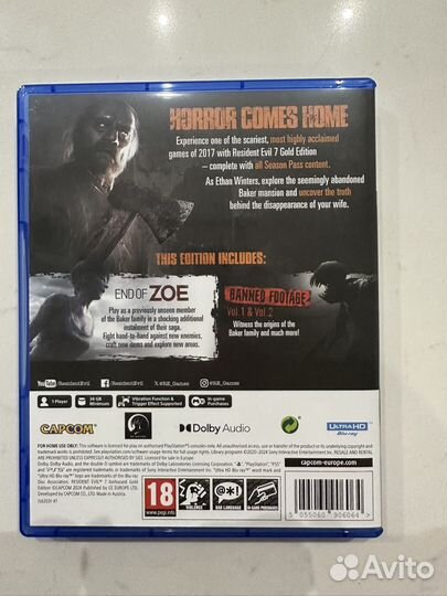 Resident evil 7 biohazard gold edition ps5