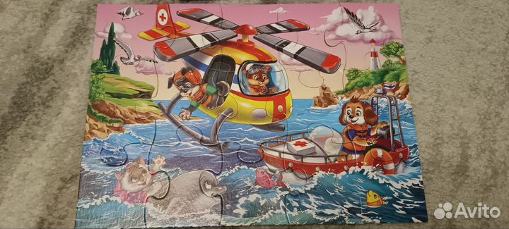 Макси пазлы для малышей