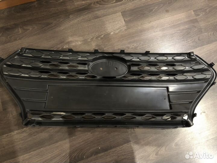 Решетка радиатора на hyundai solaris 2 2018