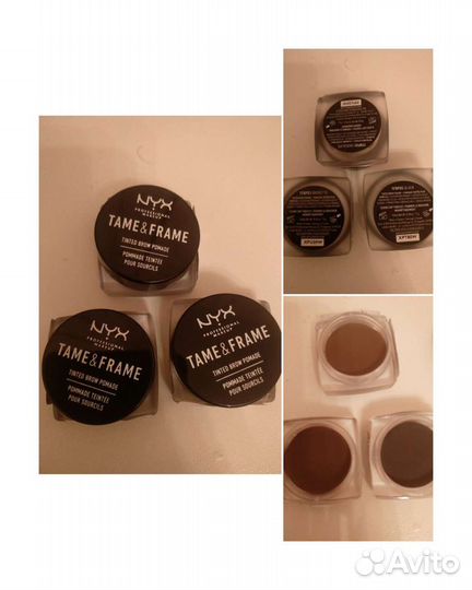 Тени и помада для бровей NYX оригинал