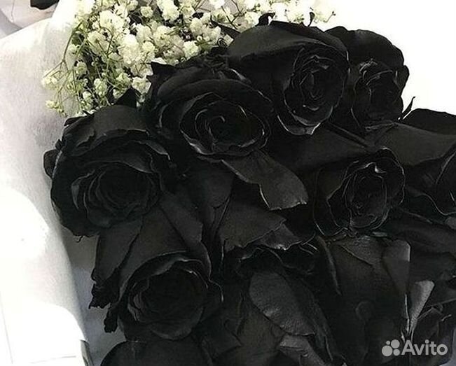 Чёрные розы Букеты с доставкой