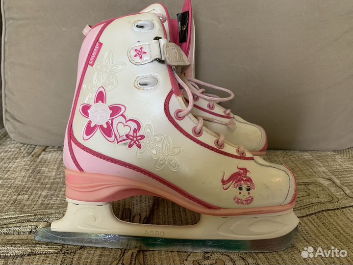 Коньки фигурные детские